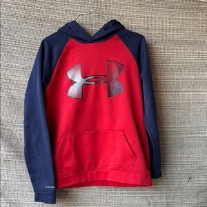 Under Armour Red and Navy Kids Hoodie